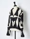 Scissors Patchwork Jacket / black
