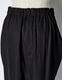 Layered Tuck Skirt / black