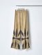 Scissors Patchwork Trousers / beige
