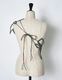 Snowflake Bond Yarn Belt / silver