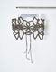 Snowflake Bond Yarn Belt / gold
