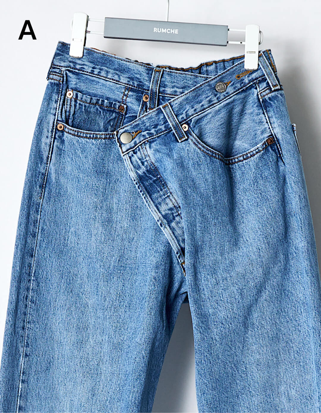 Remake Denim Trousers / blue | REMAKE | RUMCHE OFFICIAL ONLINE STORE