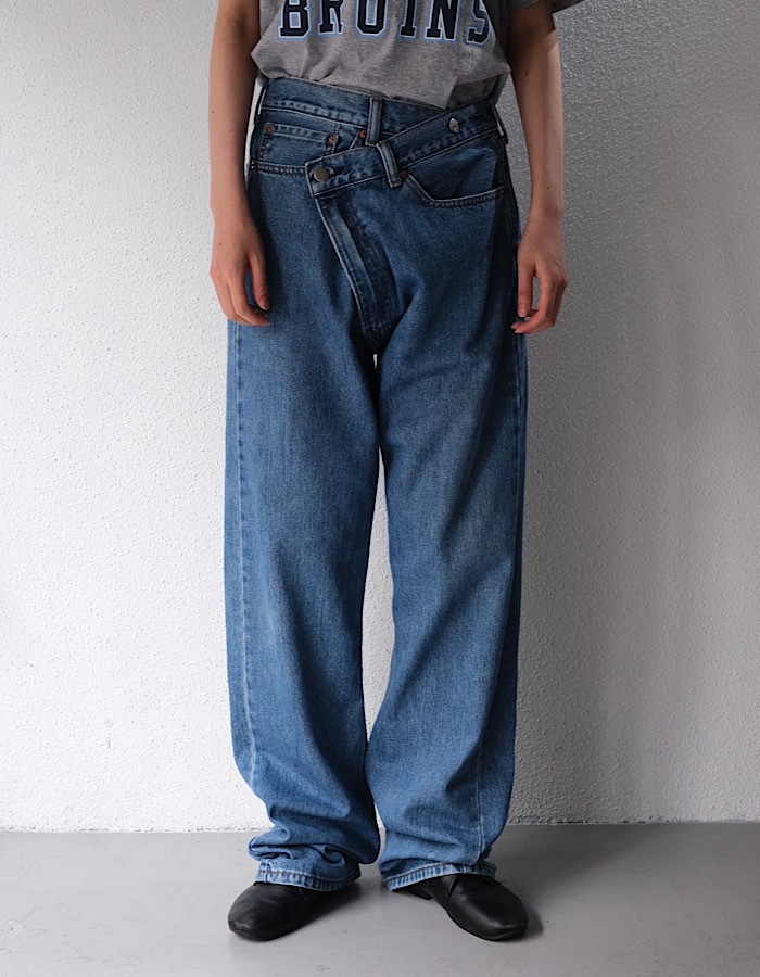 Remake Denim Trousers / blue | REMAKE | RUMCHE OFFICIAL ONLINE STORE