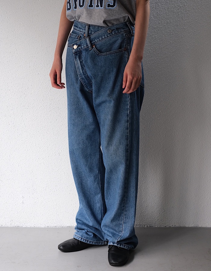 Remake Denim Trousers / blue | REMAKE | RUMCHE OFFICIAL ONLINE STORE 