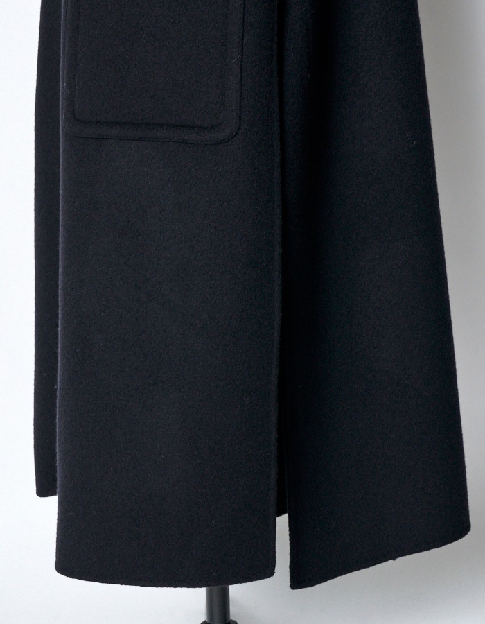 River Duffle Coat / black