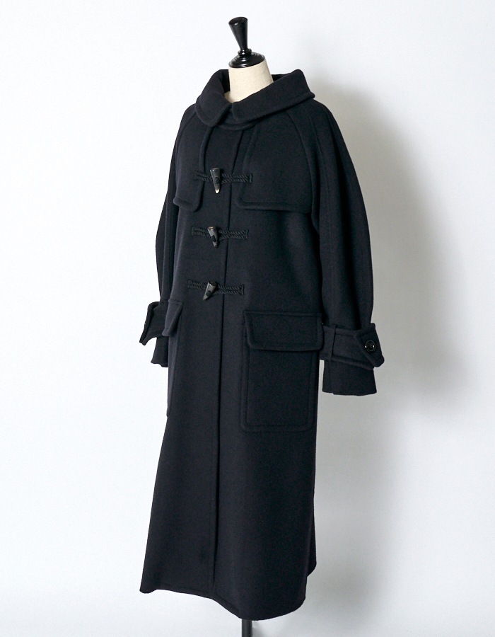 River Duffle Coat / black