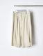 Side Button Half Pants / beige