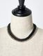 Chain Bond Yarn Choker / black