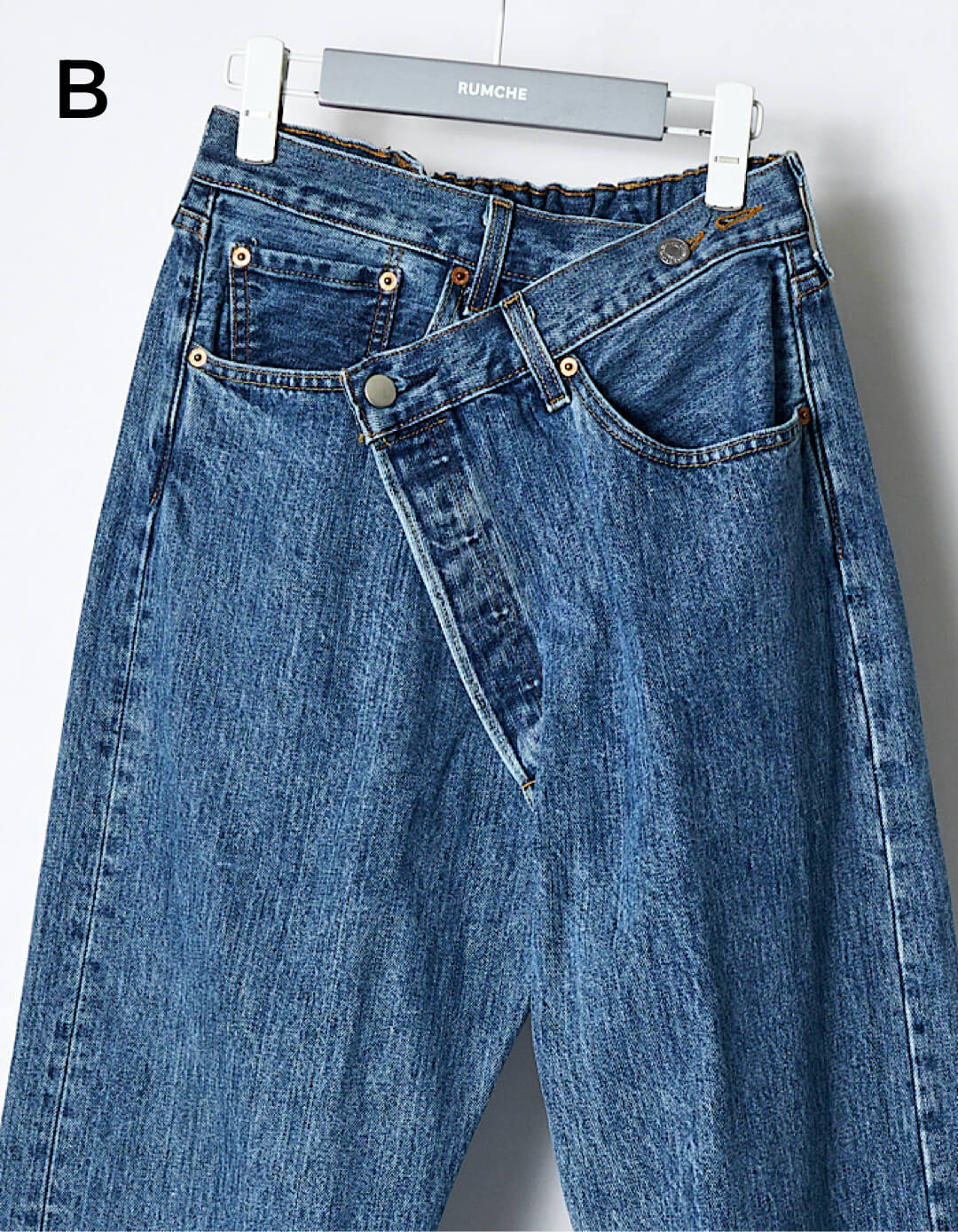 Remake Denim Trousers / indigo | REMAKE | RUMCHE OFFICIAL