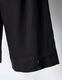 Side Button Half Pants / black