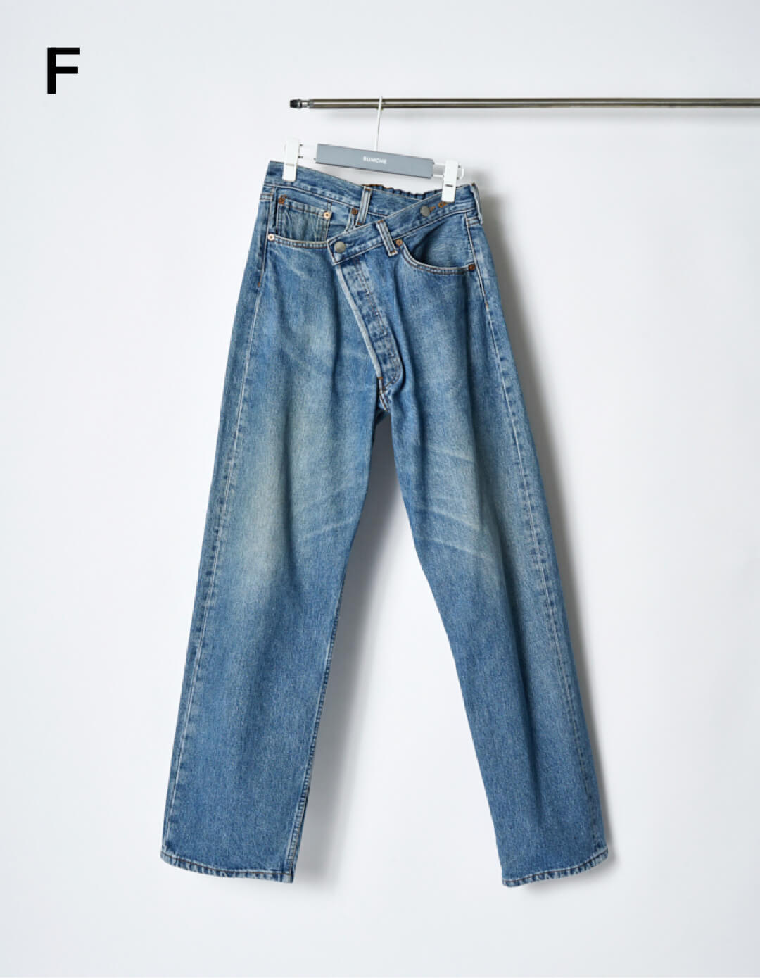 Remake Denim Trousers / medium blue