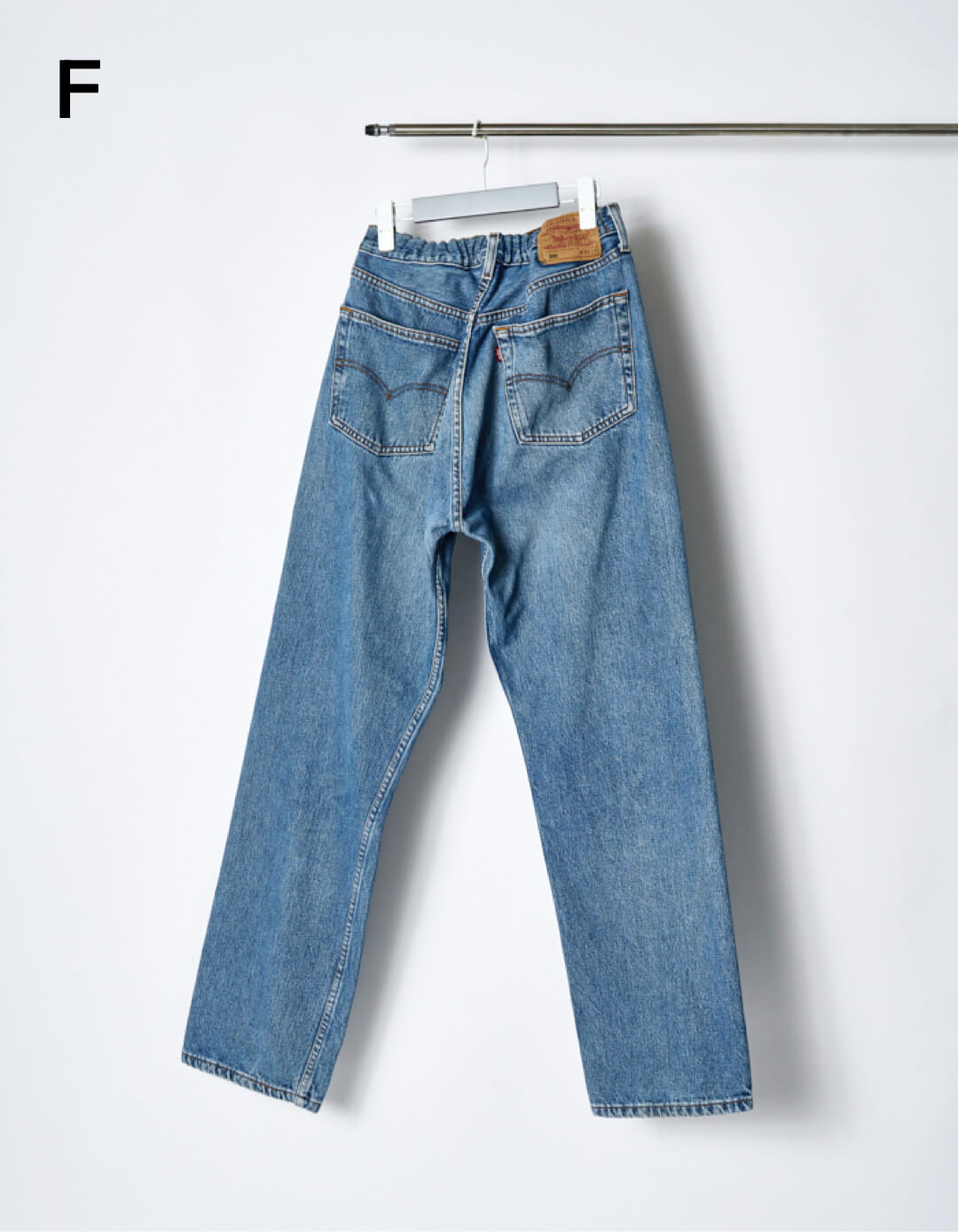 Remake Denim Trousers / medium blue