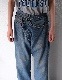 Remake Denim Trousers / medium blue