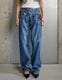 Remake Denim Trousers / medium blue