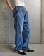 Remake Denim Trousers / medium blue