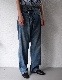 Remake Denim Trousers / medium blue