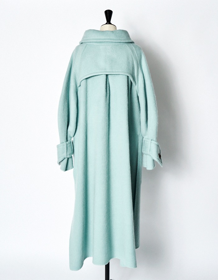 Shaggy River Duffle Coat / mint