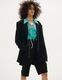 Tapa Pattern Embroidery Shirt / green