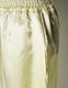 Tapa Pattern Embroidery Trousers / off white