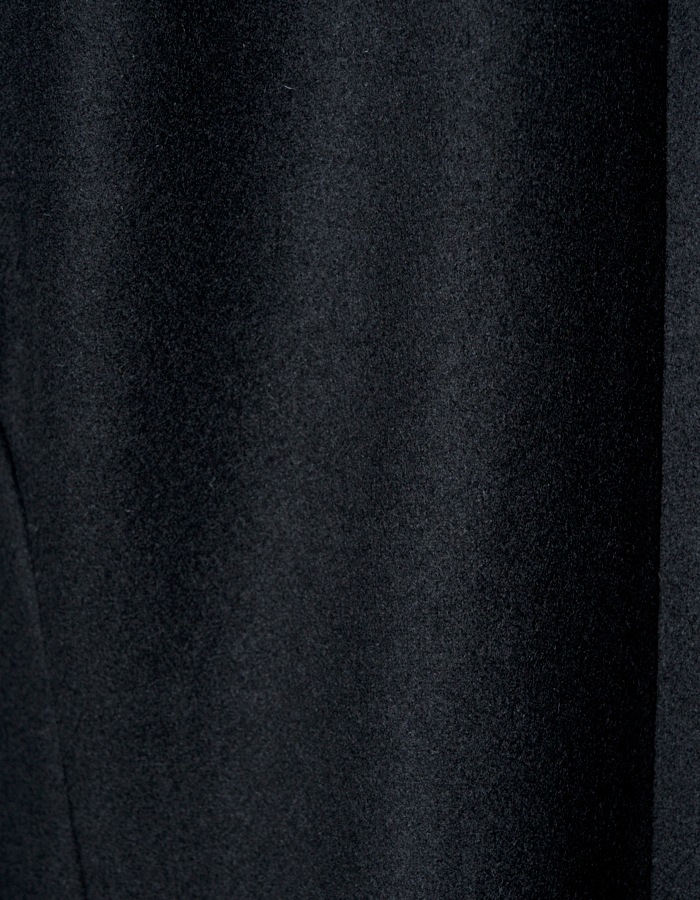 Wool Shirt Jacket / black