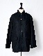 Wool Shirt Jacket / black