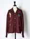 Treasure Embroidery Shirt / bordeaux