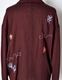 Treasure Embroidery Shirt / bordeaux