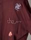 Treasure Embroidery Shirt / bordeaux