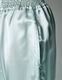 Tapa Pattern Embroidery Trousers / mint