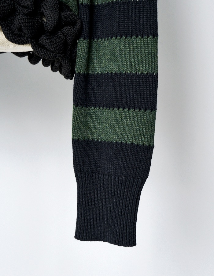 Bond Yarn Cardigan / khaki