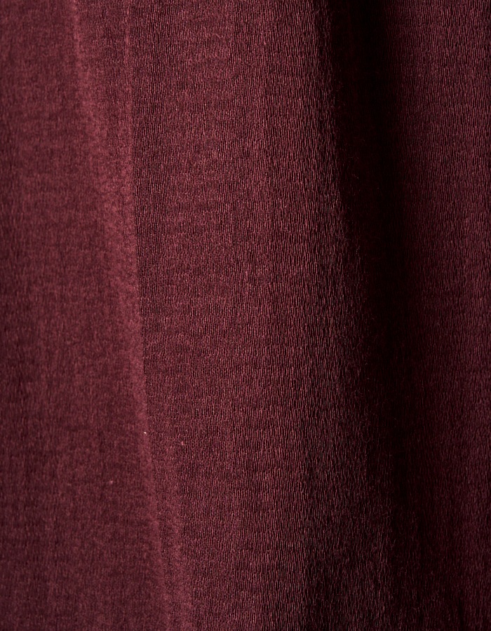 Treasure Embroidery Trousers / bordeaux