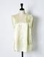 Viscose Sleeveless Tops / off white