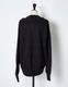 Layered Cardigan / black