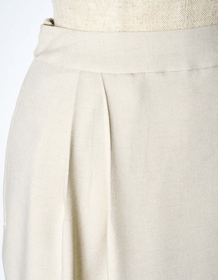 Straight Skirt / beige