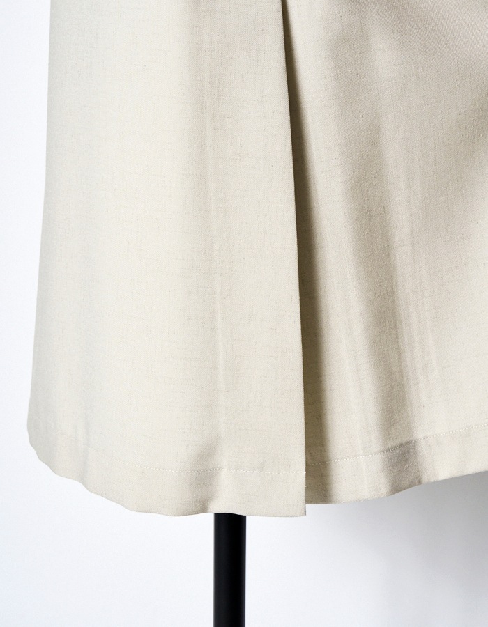 Straight Skirt / beige