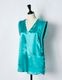Viscose Sleeveless Tops / green