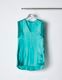Viscose Sleeveless Tops / green
