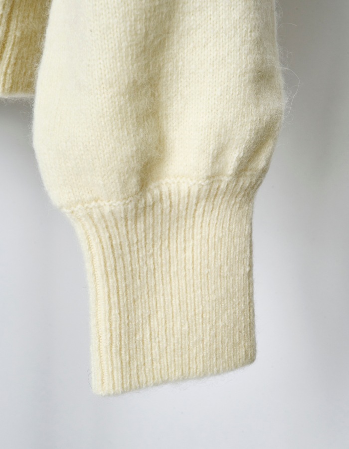 Layered Cardigan / off white