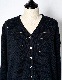 Bond Yarn Cardigan / black