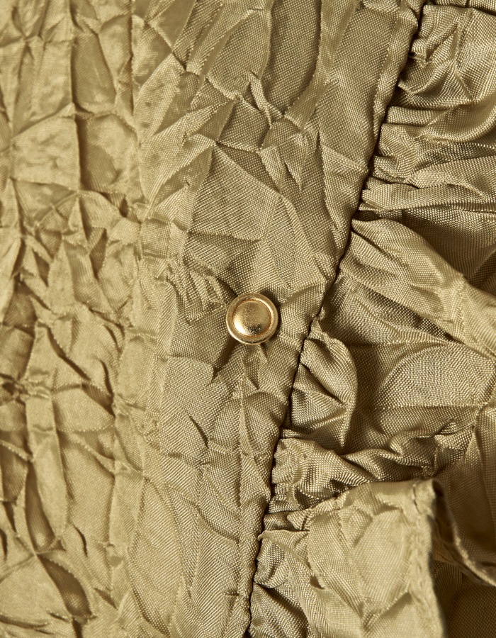 Catch Washer Cropped Tops / beige