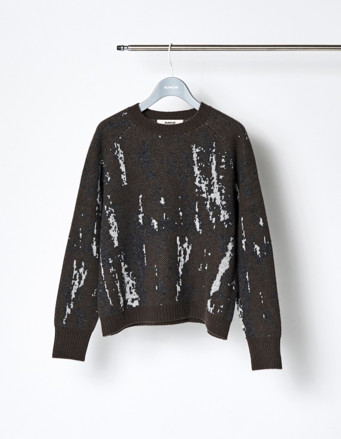 Woodpecker Cashmere Knit / brown