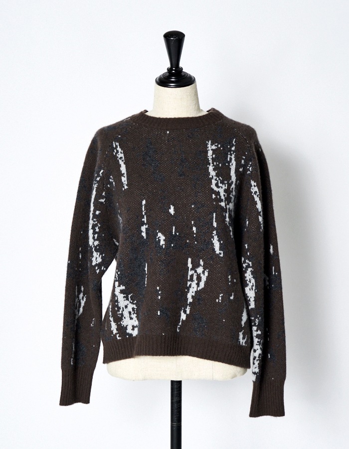 Woodpecker Cashmere Knit / brown
