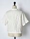 Catch Washer Cropped Tops / off white
