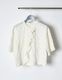 Catch Washer Cropped Tops / off white