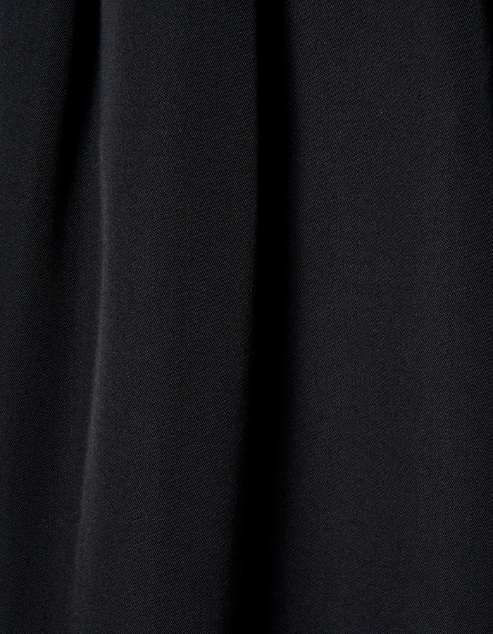 Inverted Pleats Skirt / black