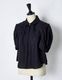 Ballon Sleeve Shirt / black