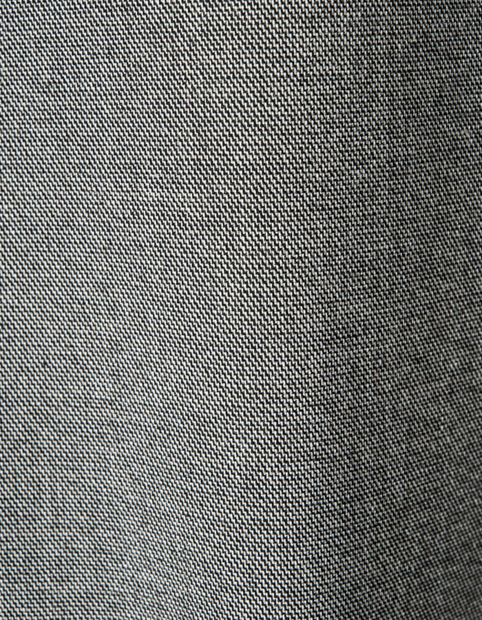 V-neck Straight Dress / gray
