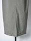 V-neck Straight Dress / gray