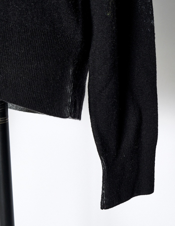 Wing Cardigan / navy