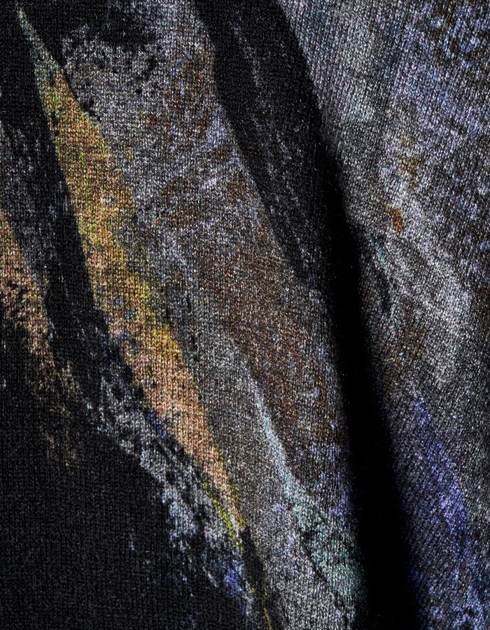 Wing Cardigan / navy